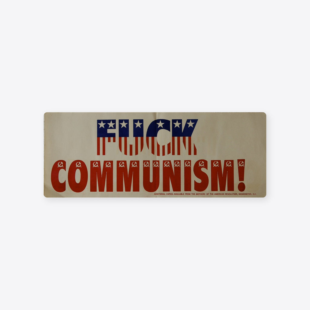 Fuck Communism sticker — TrollGov