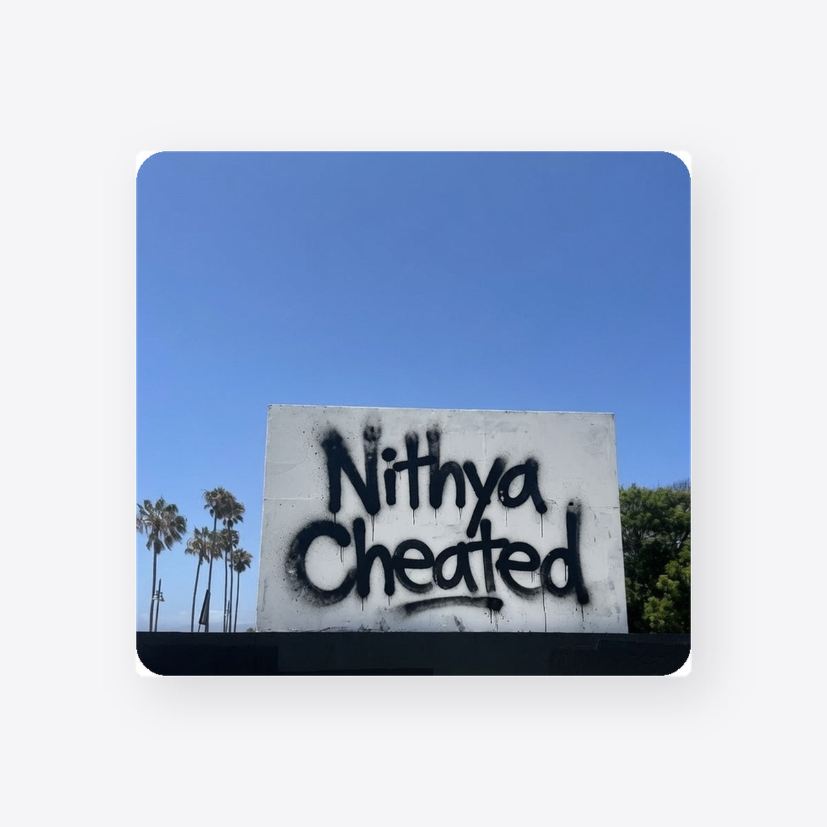 Nithya Cheated sticker — TrollGov