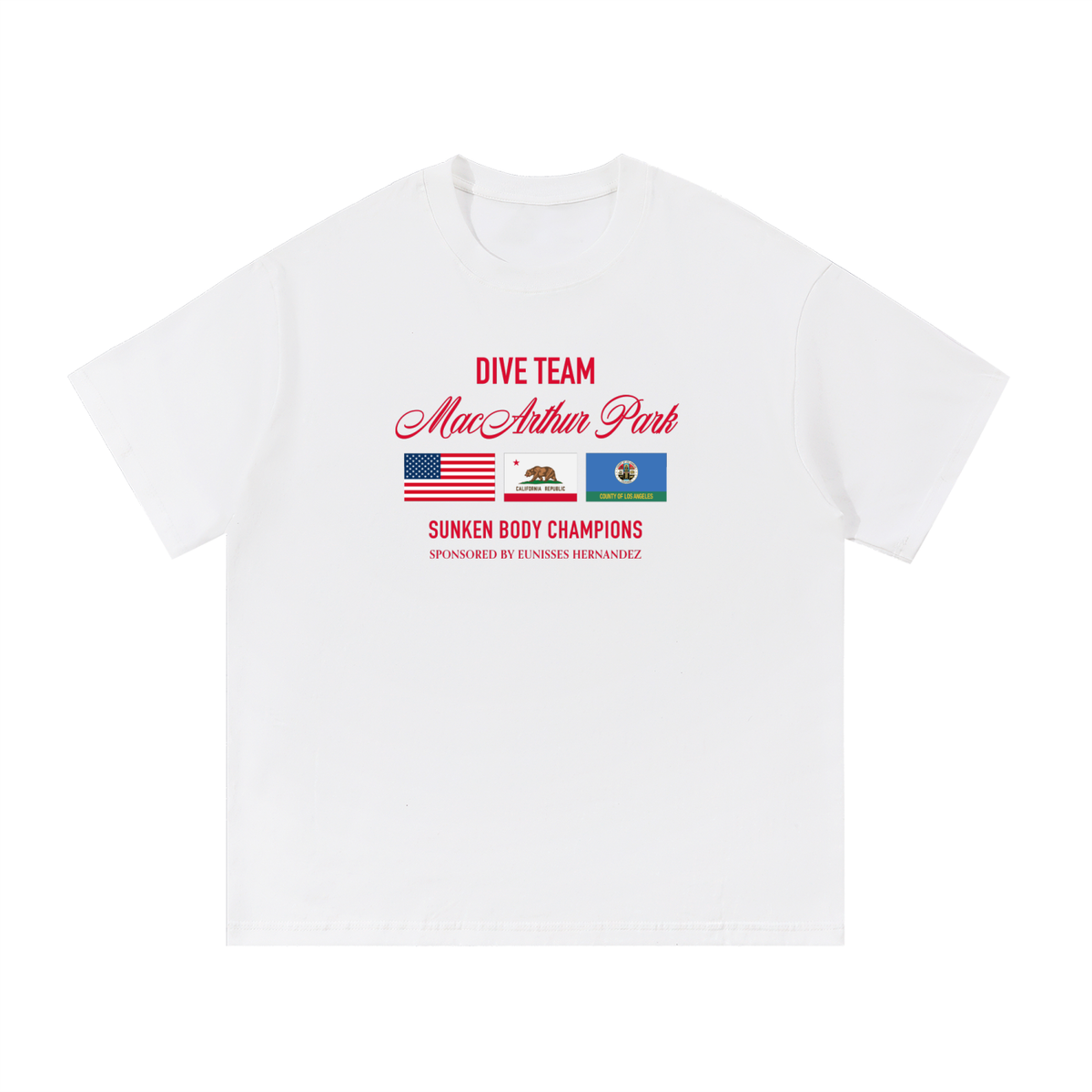 MacArthur Park Dive Team - Shirt White