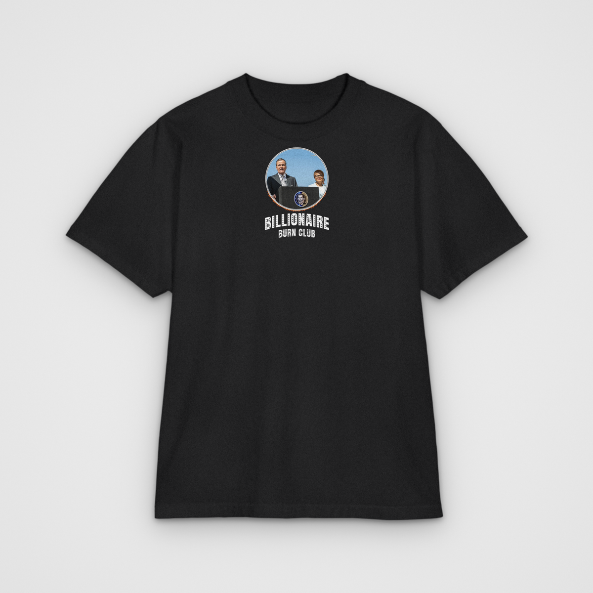 Billionaire Burn Club T, black