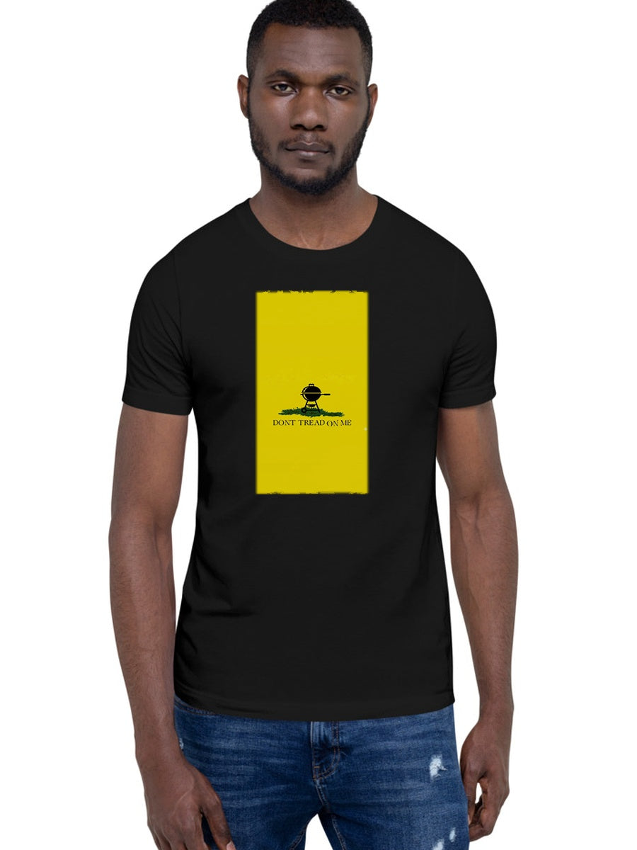 Don't Tread T — front mockup (match LA Clean #1)