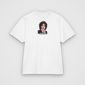 Howard Harris, white tee, front