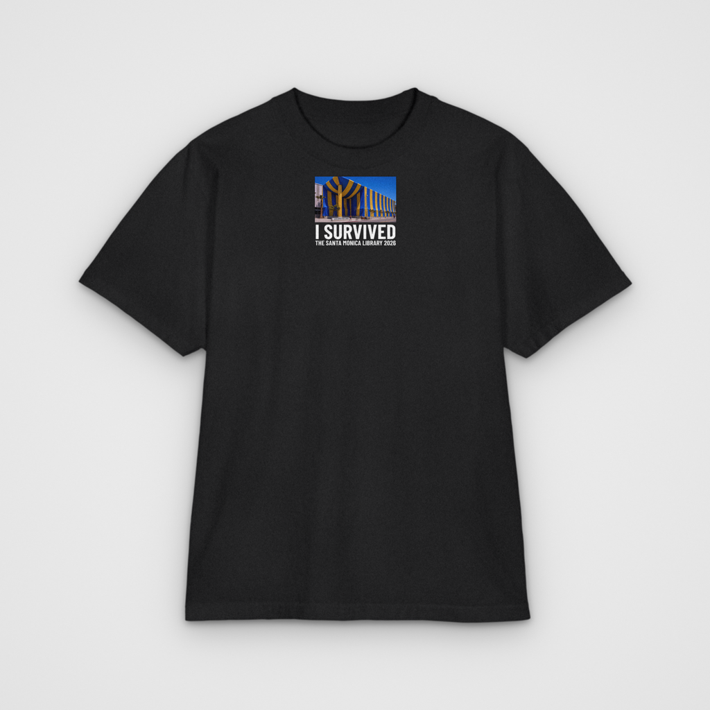 I Survived The Santa Monica Library 2026 T, black