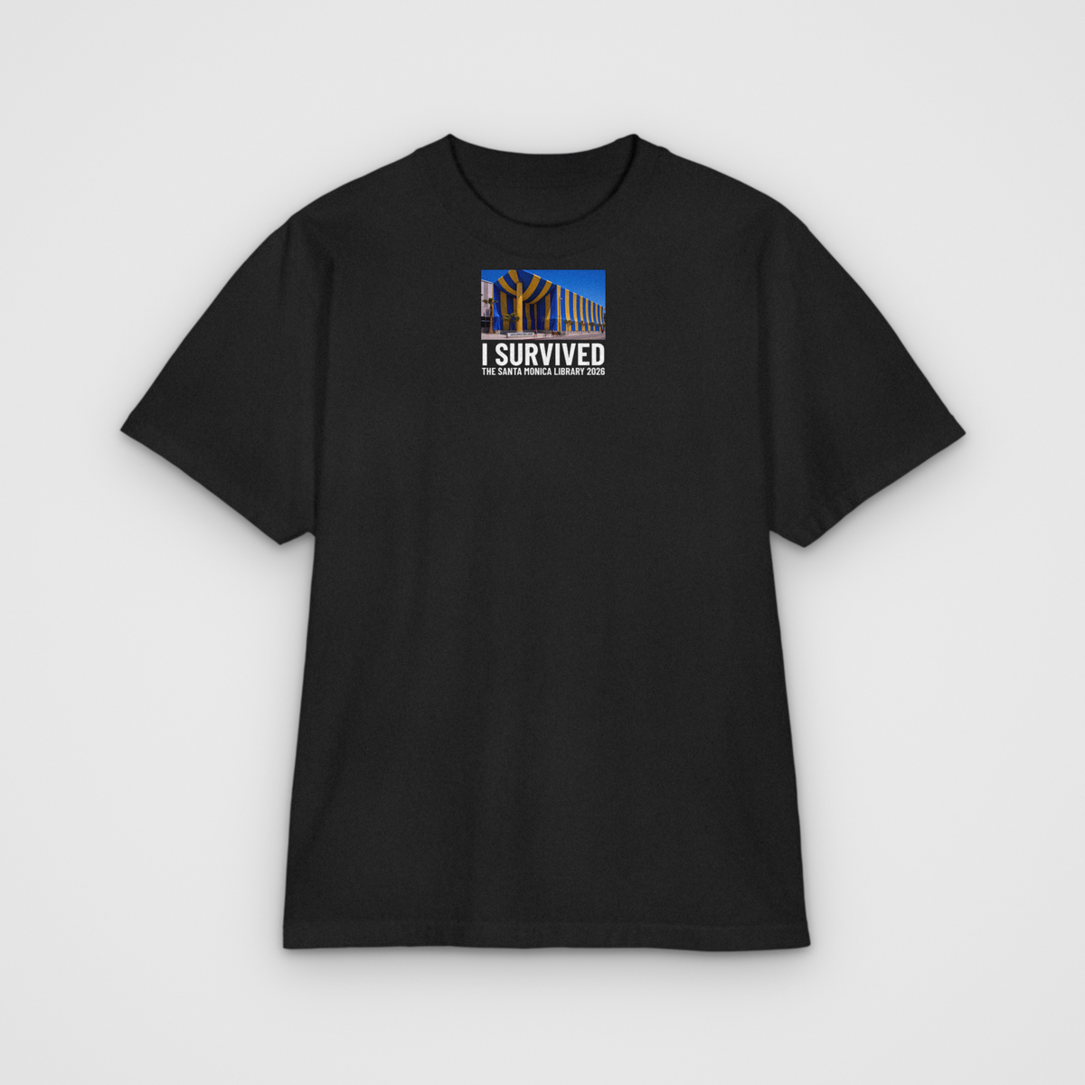 I Survived The Santa Monica Library 2026 T, black