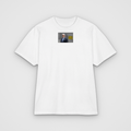 If Marge Is Calling Just Hwang Up, white tee, front