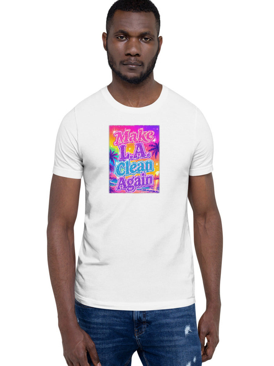 LA Clean T — alt mockup