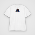Lunch Police, white tee, front