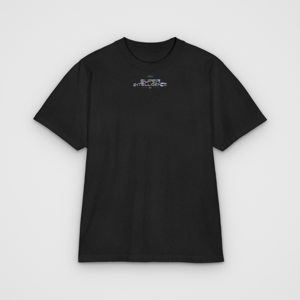 Super Intelligence SI T – Chrome White House, Black