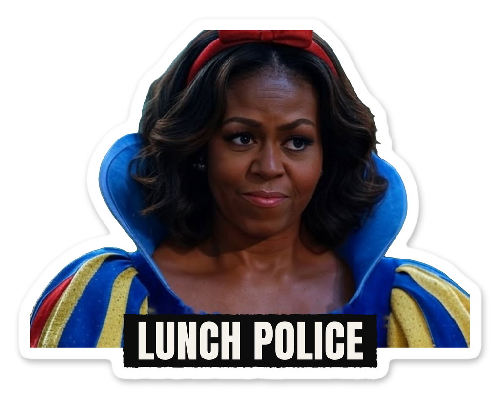 Lunch Police sticker