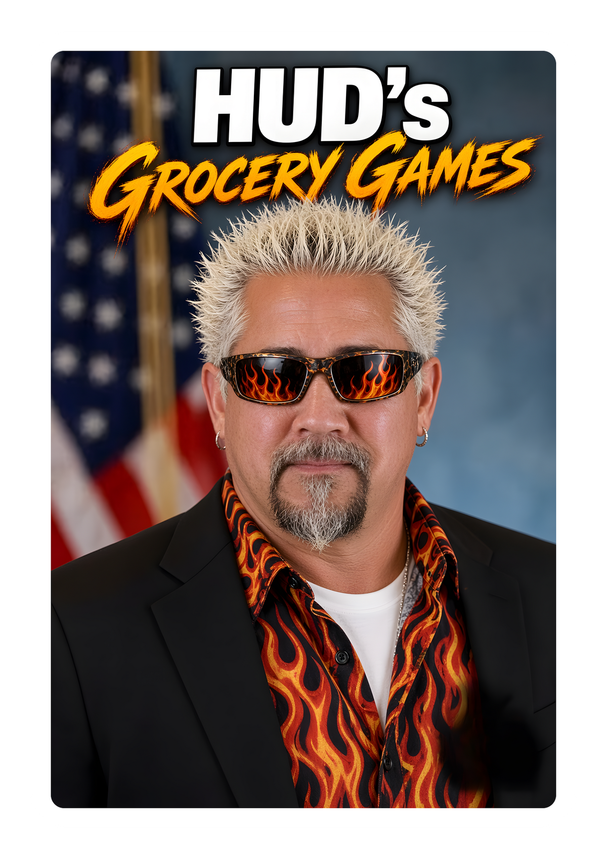 HUD's Grocery Games sticker