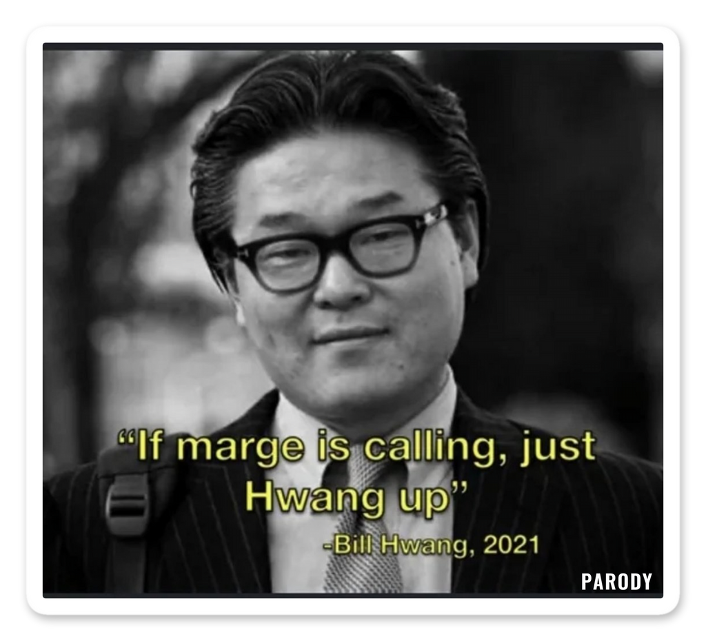 If Marge Is Calling Just Hwang Up sticker