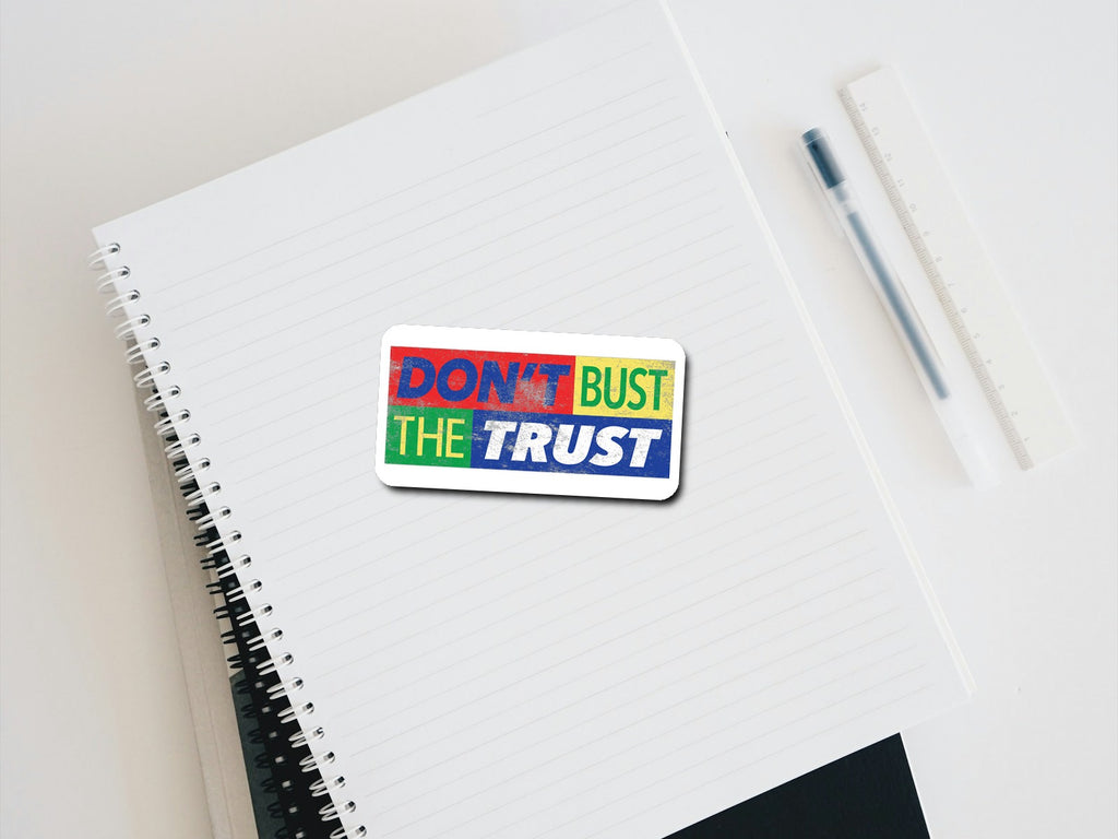 Troll Pack 2 — notebook die-cut sticker mockup